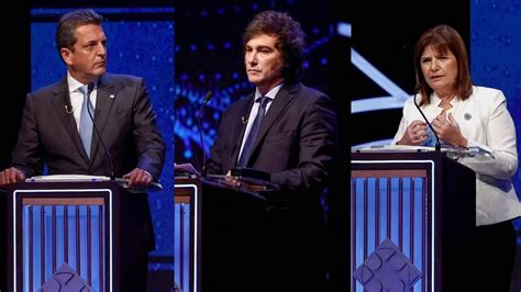 Las Elecciones 2023 Minuto A Minuto Sergio Massa Y Javier Milei A