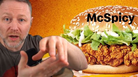 McDonald S McSpicy Review YouTube