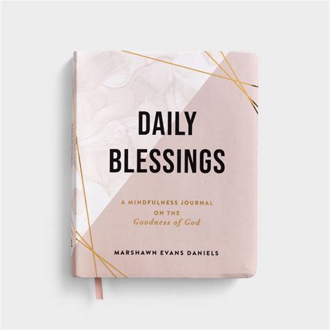 Daily Blessings: A Mindfulness Journal on the Goodness of God