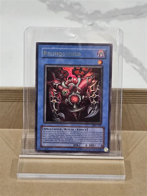 Relinquished Mrl 029 Yu Gi Oh Ultra Rare ~ Holographic Card Ebay