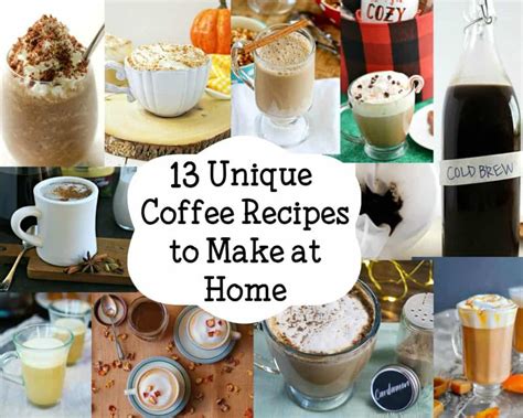 13 Unique Coffee Recipes to Make at Home - Mama Cheaps®