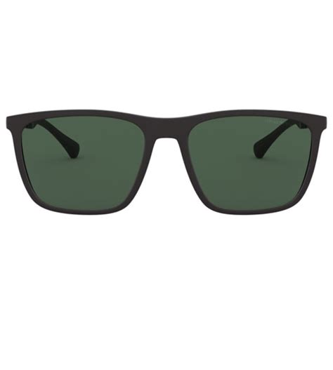 Emporio Armani Black Acetate Sunglasses Optika Zeiss