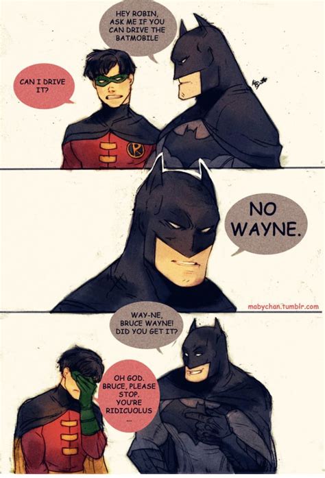 Tim Drake And Bruce Wayne Fan Art Batman Funny Batman Batman Universe