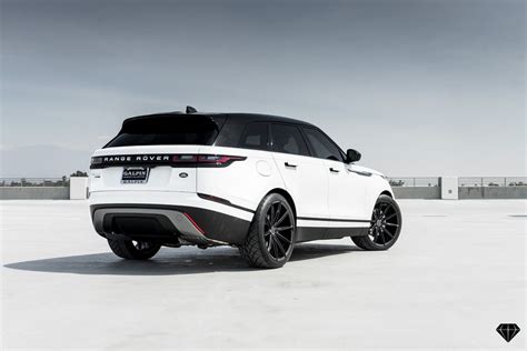 Range Rover Velar White Blaque Diamond BD 11 Wheel Wheel Front