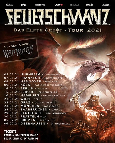 Feuerschwanz Kommen Mit Neuem Album Das Elfte Gebot Auf Tour