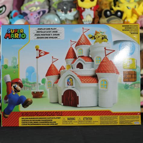 Jakks Pacific Nintendo Super Mario Deluxe Mushroom Kingdom Castle