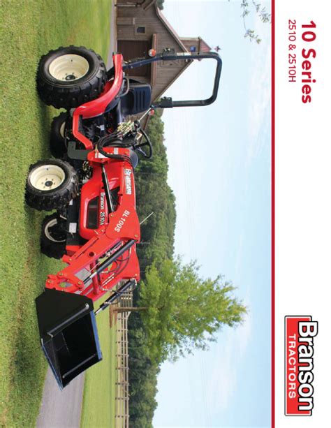 Branson Tractors Brochures