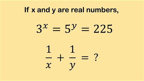 Math Olympiad Problem How To Solve This Beautiful Exponential Equation Youtube