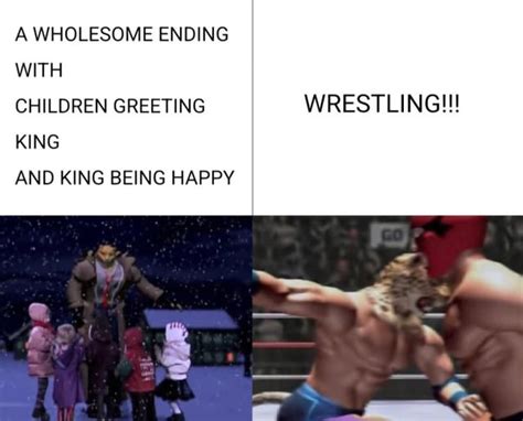 King endings in a nutshell : r/Tekken