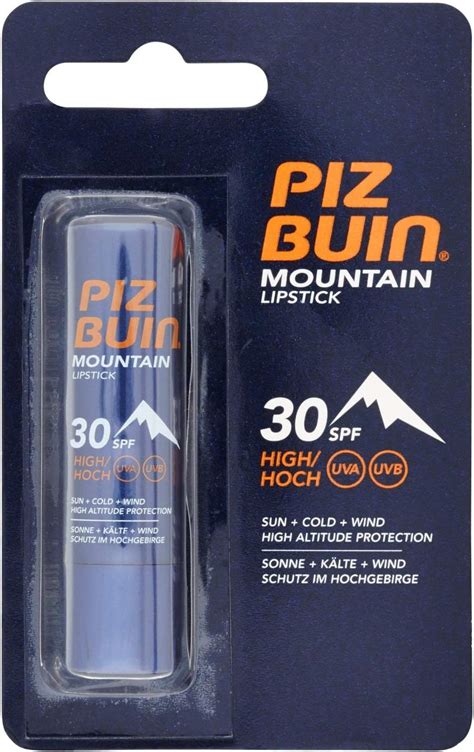 Piz Buin Spf Unisex Mountain Lipstick G Amazon Co Uk Beauty