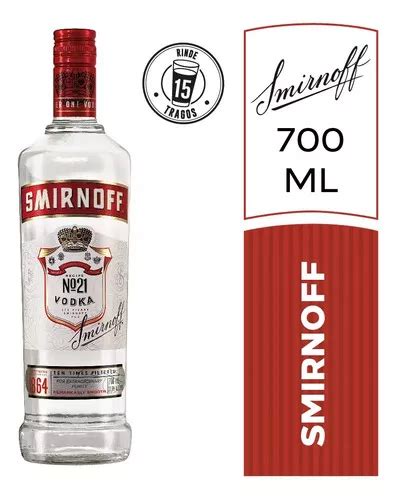 Smirnoff Vodka Clasico X6 Unidades De 700ml Sabor Regular MercadoLibre