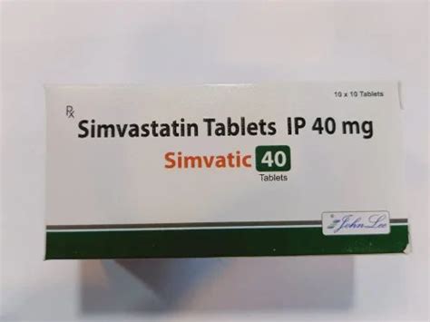 40mg Simvastatin Tablets Ip At Rs 490stripe In Nagpur Id 2851646912148