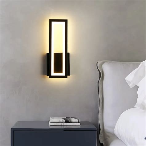 Nordic Nowoczesna Lampa Cienna Led Minimalistyczna Ciana Wiat O