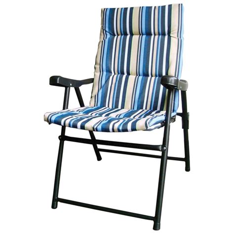 New 1 Or 2 Padded Folding Sun Lounger Outdoor Camping Stripy Garden