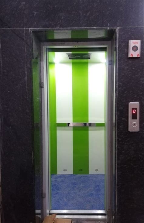 Green And Beige Stainless Steel Center Opening Automatic Elevator Door At Rs 550000 In Chennai