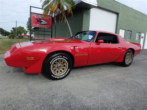 Red 1981 Trans Am For Sale