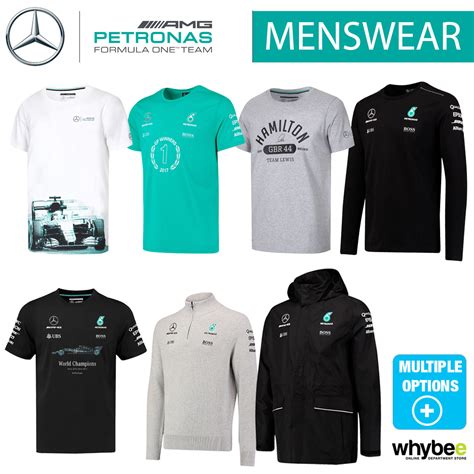 Official Mercedes F1 Formula One Team Men's Clothing Range inc Lewis Hamilton | eBay