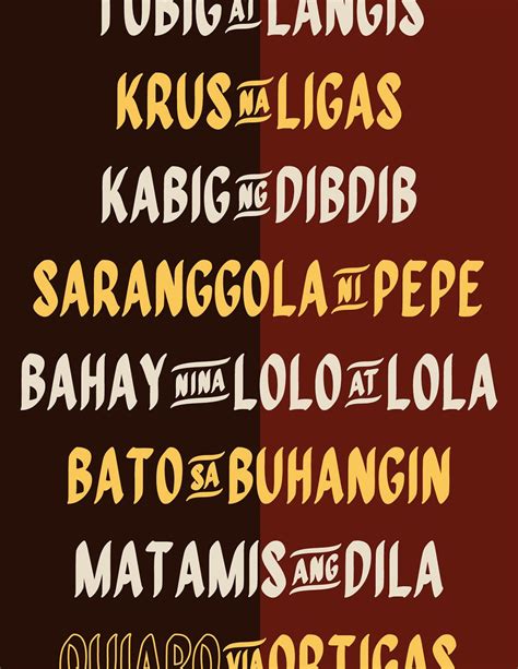 20 Free Filipino Fonts For Your Pinoy Inspired Designs