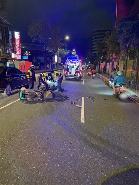 貨車轉彎未禮讓直行車 女外送員慘遭「擊落」車體支離破碎 社會 中時