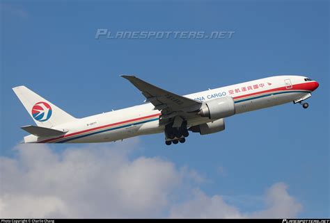 B 2077 China Cargo Airlines Boeing 777 F6N Photo By Charlie Chang ID