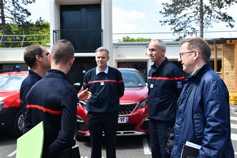 Sapeurs Pompiers 91 On Twitter Ce Jour Le Prefet91 Sest Rendu Au