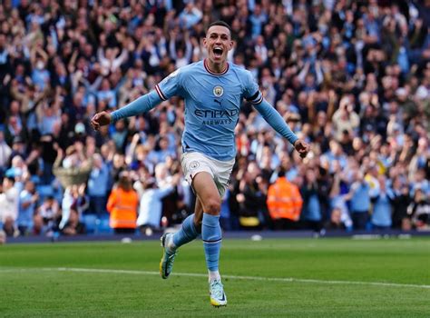 Phil Foden Celebrates New Manchester City Contract Fridays Sporting