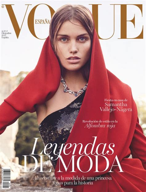 Vogue Espana December Cover Vogue Espa A