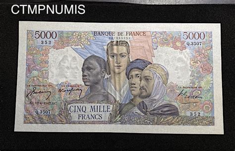 Billet Francais Francs Empire Francais Du Spl Ctmp