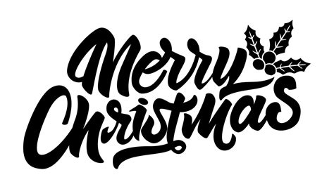 Merry Christmas Stencil 15 Free Pdf Printables Printablee