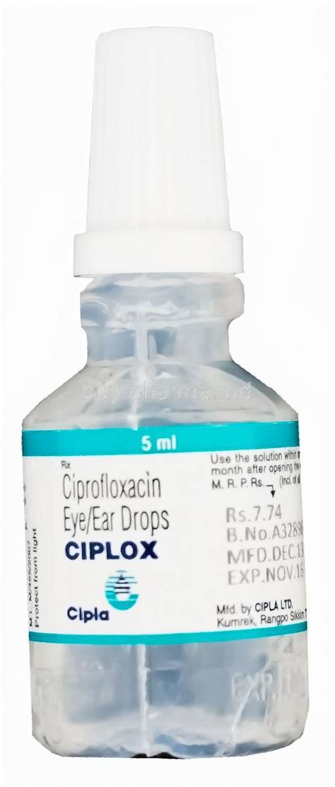 Buy Ciprofloxacin Eye/ Ear Drops Online