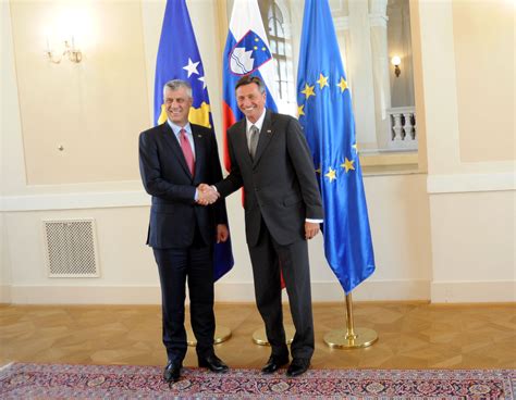 President Thaçi meets with President Pahor thanked him for organizing