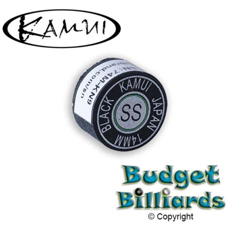 Kamui Tips Black - Pool Cue Tip - For Only $22.75 at Budget Billiards!