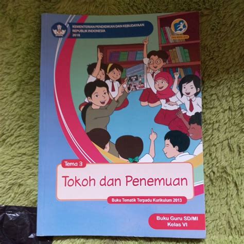 Jual Original Buku Guru Tematik Terpadu Kelas Sd Tema Tokoh Dan