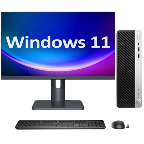 Refurbished Good Hp Prodesk 400 G5 Sff High Performance Desktop Pc