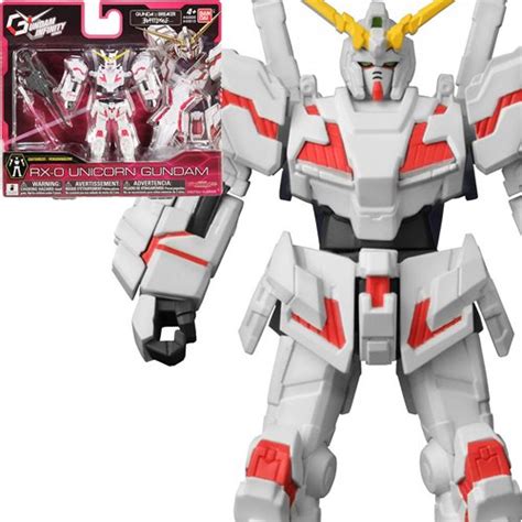 Gundam Infinity Unicorn Gundam 4 1/2-Inch Action Figure