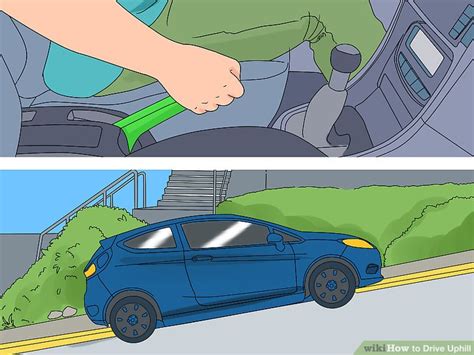 6 Ways To Drive Uphill Wikihow