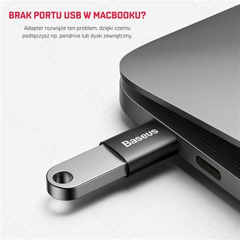 Baseus Adapter Przej Ci Wka Otg Usb A Do Usb C