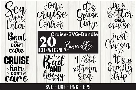 Cruise Svg Bundle Graphic By Momenulhossian577 · Creative Fabrica