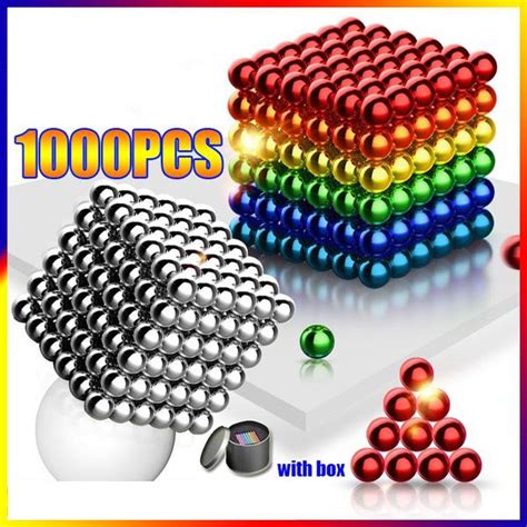 Kaufe Newest1000 PCS Neodym Perle Bunte Magische Kugel Freizeit Puzzle