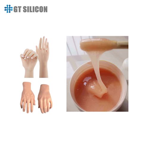 Raw Materials Skin Color Medical Grade Lifecasting Liquid Silicone