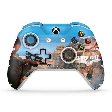 Skin Xbox One Slim X Controle Adesivo Sniper Elite 4 Submarino