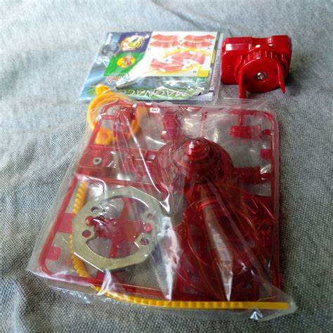 Dranzer S Spiral Red Clear Hasbro Beyblade V Force Phantom Kai