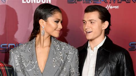 Esta Fue La Tierna Sorpresa Que Zendaya Le Dio A Tom Holland En El Set