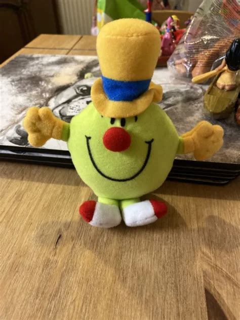 2000 Mcdonalds Mr Men And Little Miss Mr Funny Plush Soft Toy Stuffed