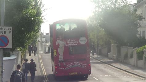 Brighton And Hove Bus Route 7 Departing Seven Dials Bus Stop 6th May