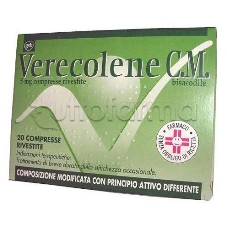 Verecolene C M Compresse Rivestite Mg Lassativo Per Stitichezza