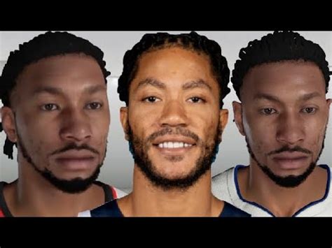 NBA 2K19 How To Make Your MyPlayer EXACTLY Like Derrick Rose YouTube