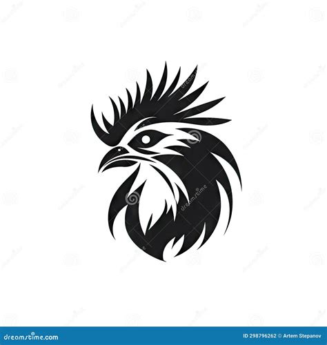 Chicken Head Icon, Rooster Silhouette, Poultry Farm Logo, Hen Symbol ...