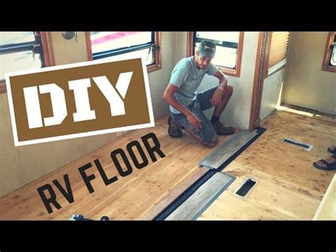 Diy Rv Flooring With A Flush Slideout Mortons On The Move