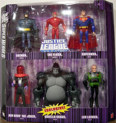 DC SuperHeroes Justice League Unlimited 6 Pack Series 3